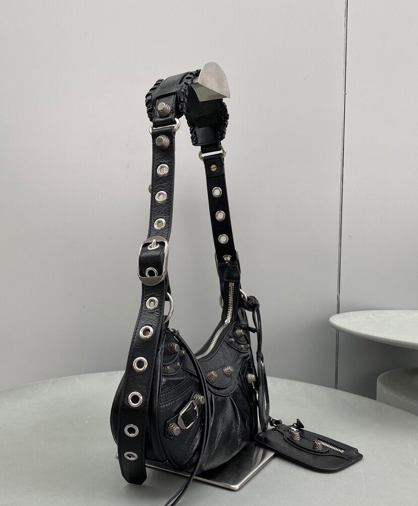 Balenciaga Le Cagole XS Shoulder Bag Black