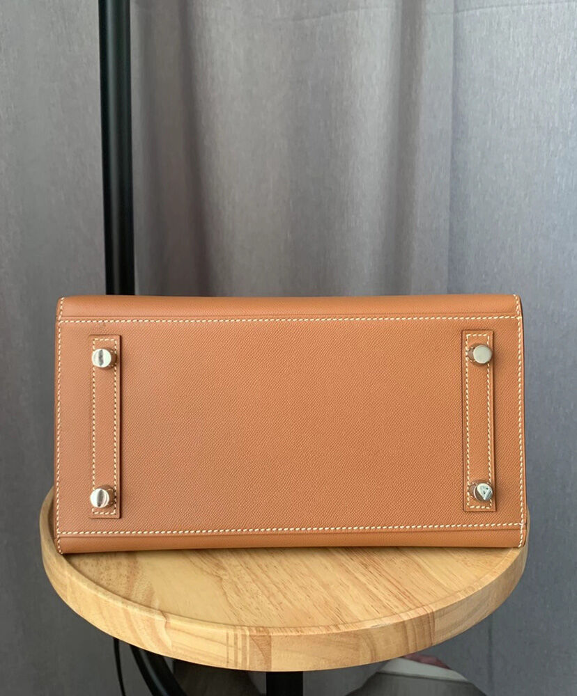 Hermes Birkin 25 Bronze Epsom Light Coffee