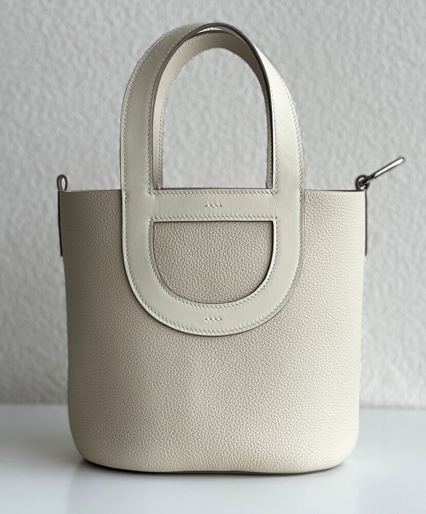 Hermes In-the-Loop 18 Bag Cream