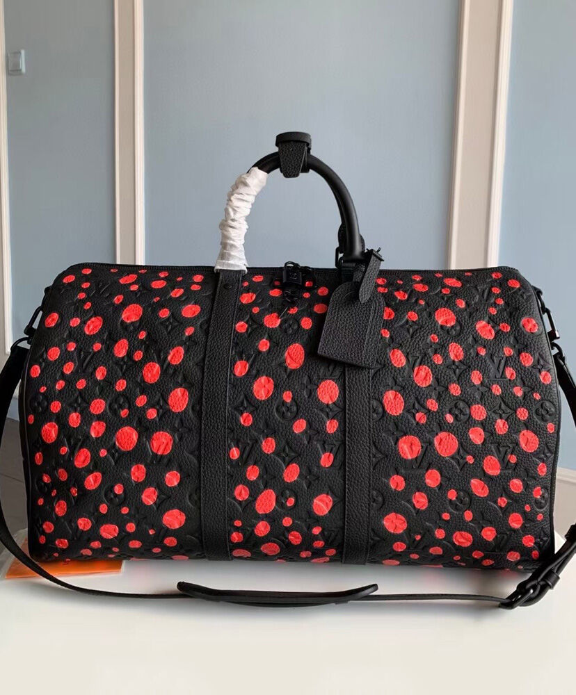 LVxYK Keepall 50 M21674 Red