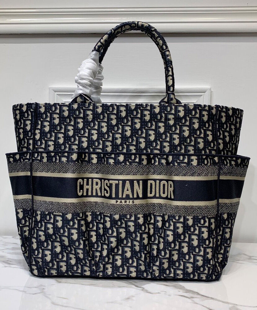 Christian Dior Katrina Handbags Dark Blue