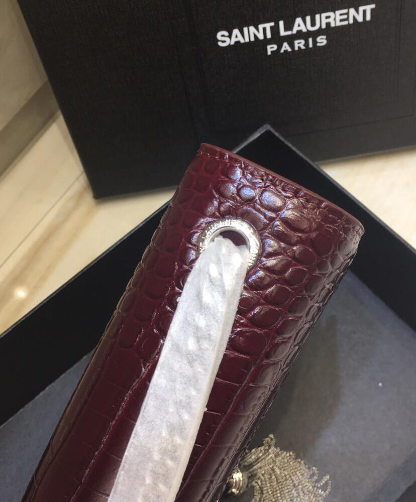 Saint Laurent Kate Medium With Tassel Mauve