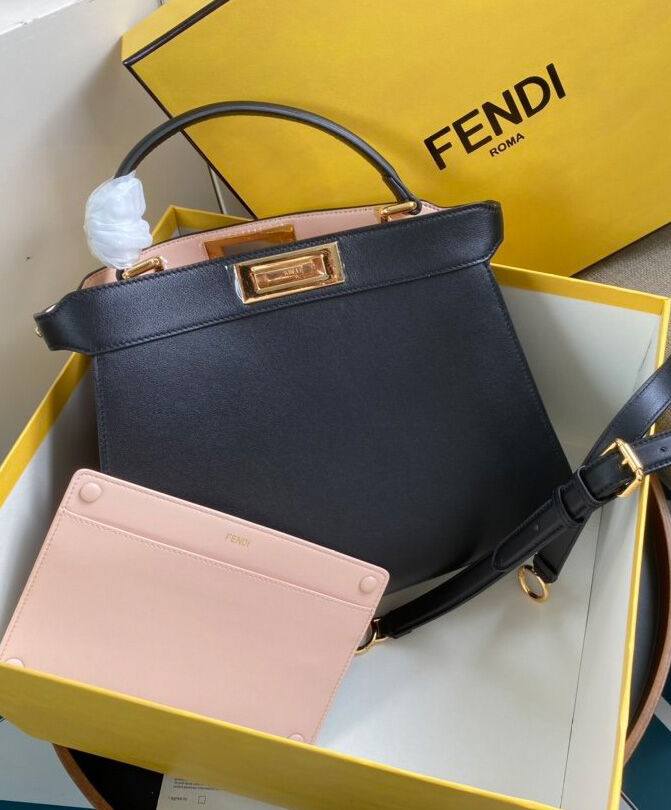 Fendi Peekaboo Iseeu Medium 8BN321 Black
