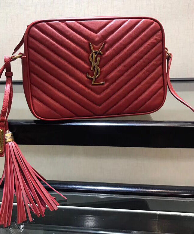 Saint Laurent Lou Camera Bag 520534 Red