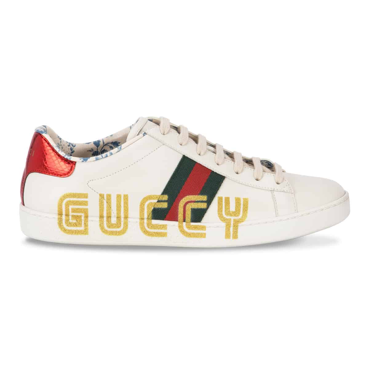 GUCCI ACE SNEAKER WITH GUCCY PRINT   GC22