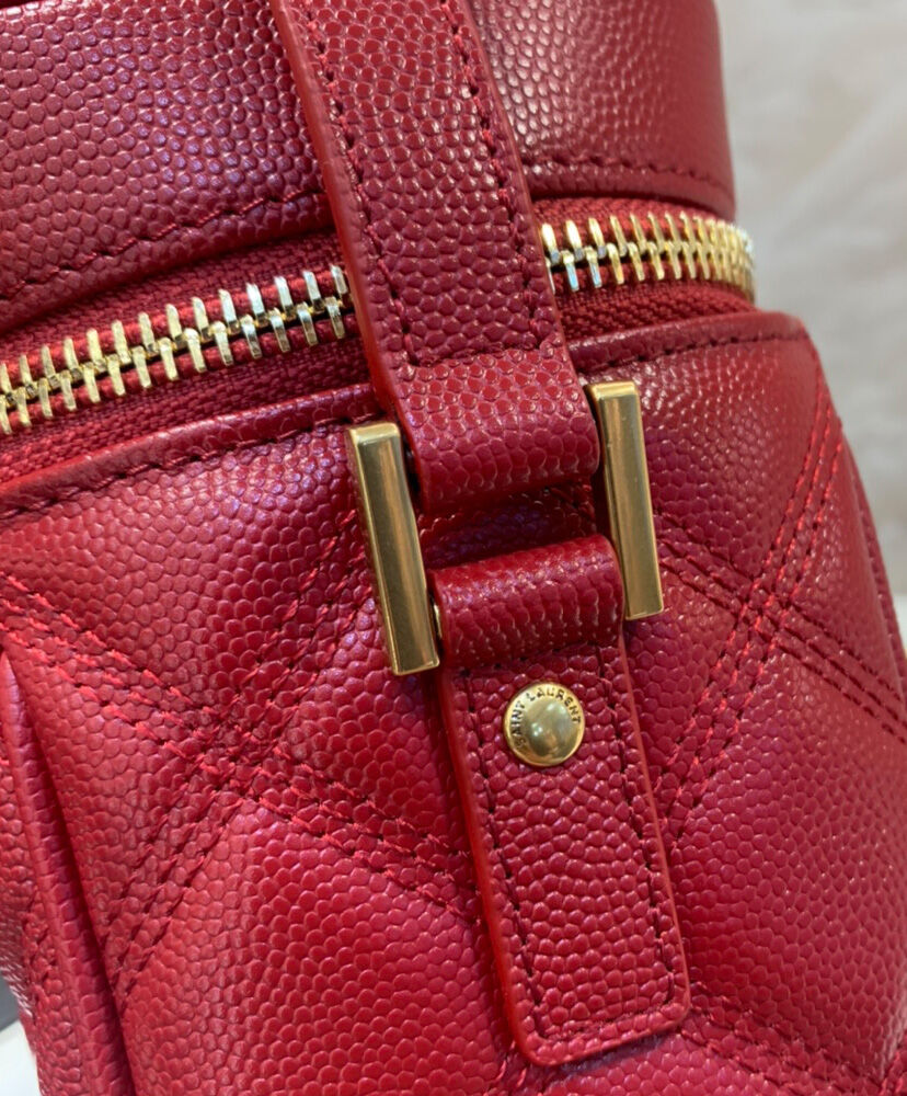 Saint Laurent 80 s Vanity Bag 649779 Red