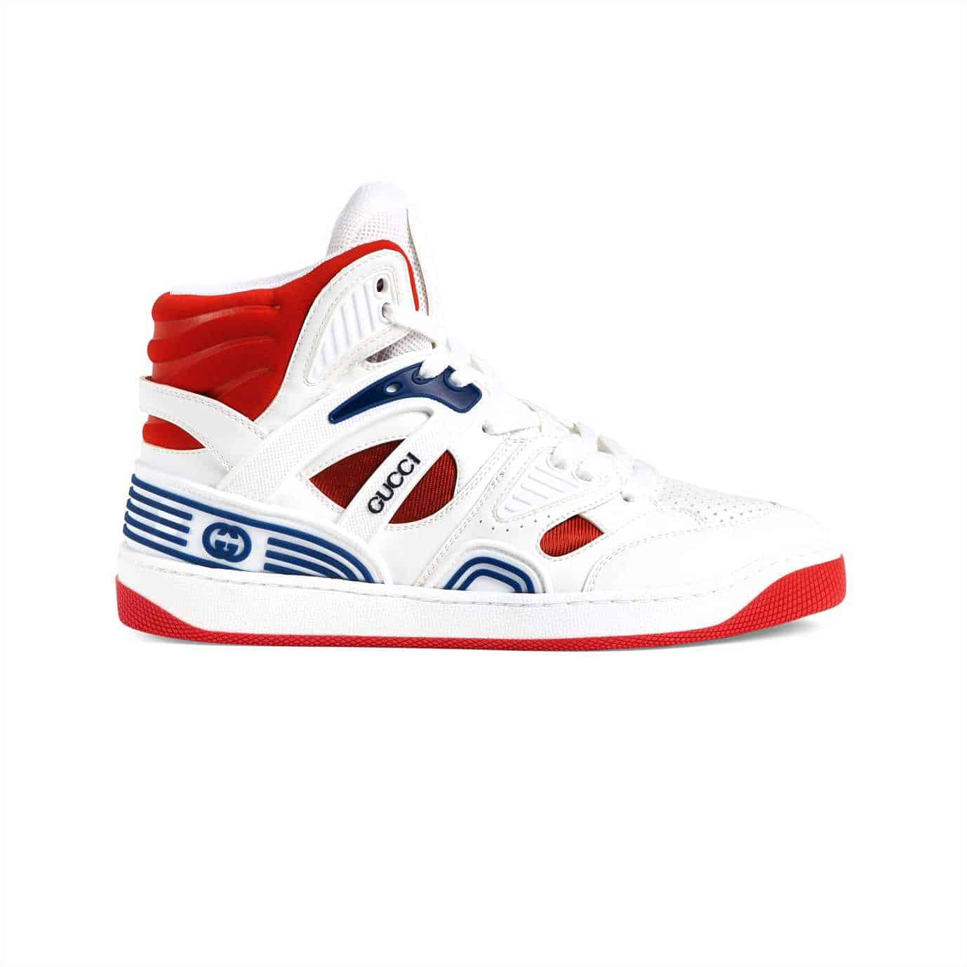 GUCCI BASKET SNEAKERS WHITE DEMETRA   GC068