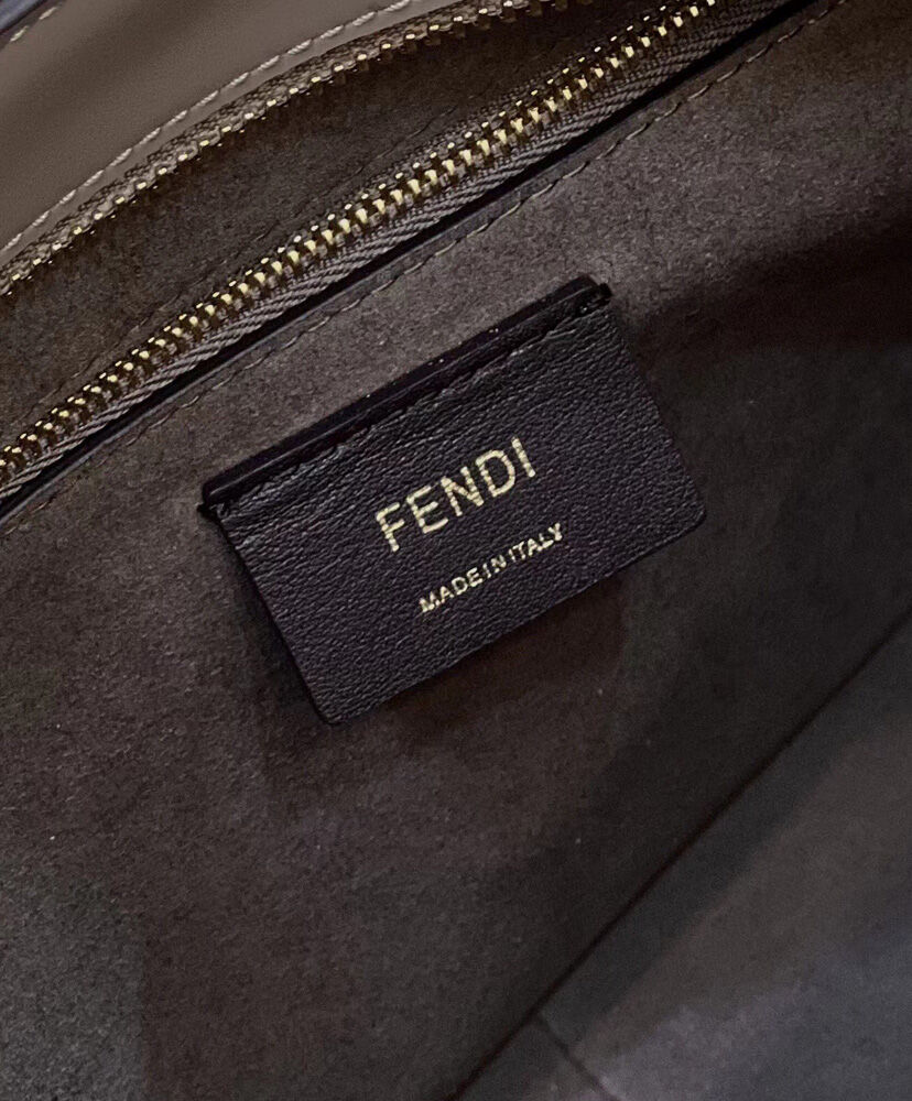 Fendi O Lock Zip 8BR805 Gray