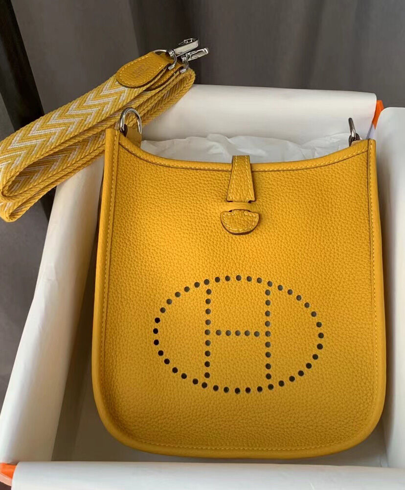 Hermes Evelyne 16 Amazone Bag Yellow