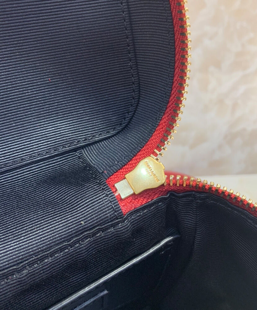 Saint Laurent 80 s Vanity Bag 649779 Red