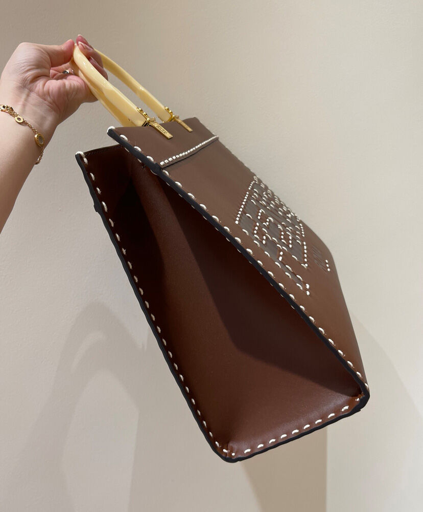 Fendi Sunshine Medium 8BH386 Coffee