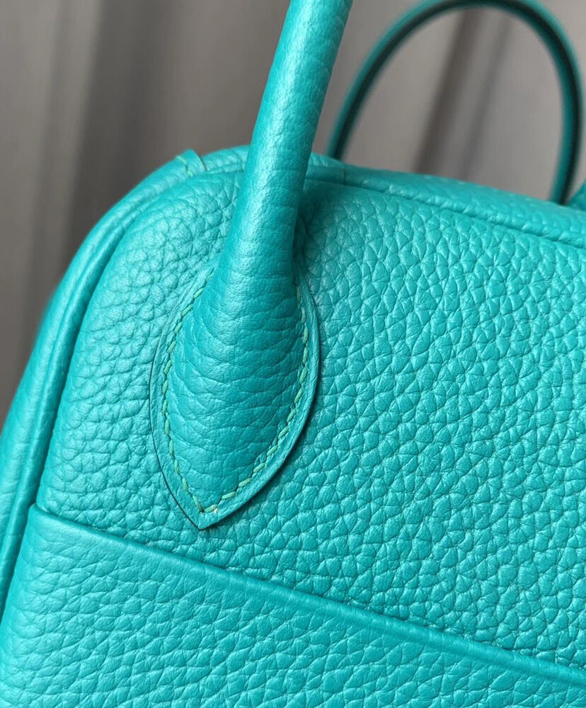 Hermes Linda Bag 26 Togo Leather Light Green