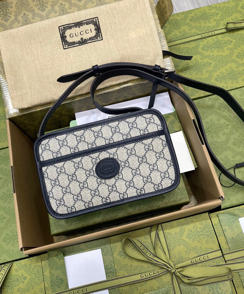 Gucci GG Shoulder Bag 658572 Dark Blue