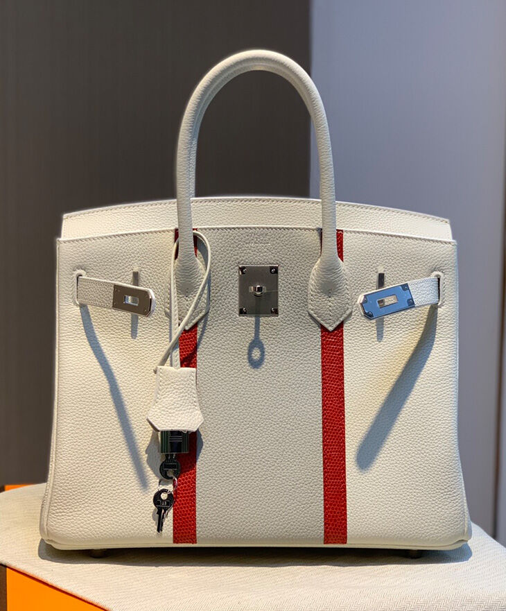 Hermes Birkin 30 Club Cream