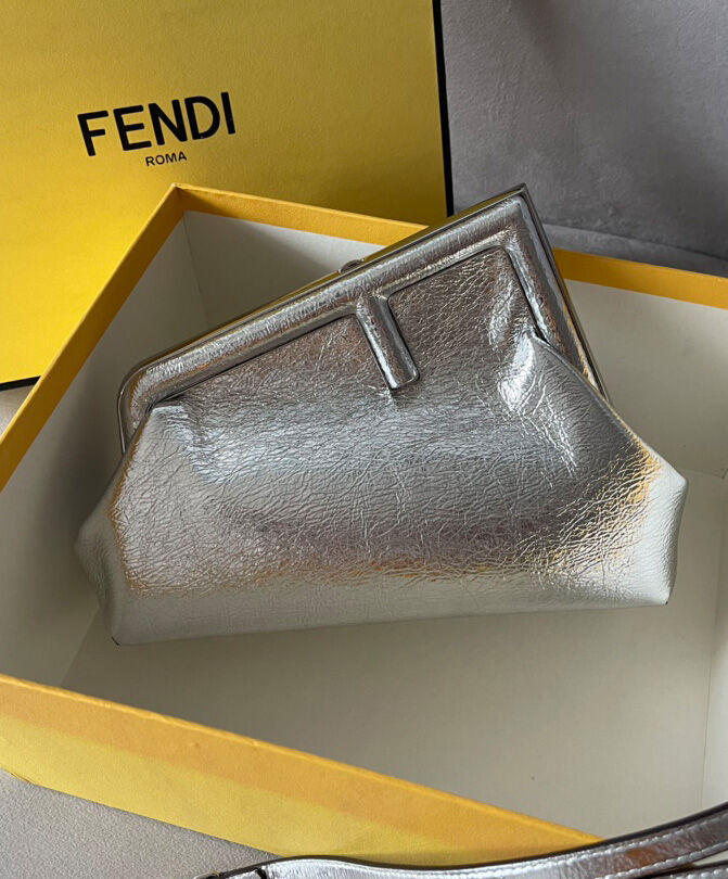 Fendi First Small Silver