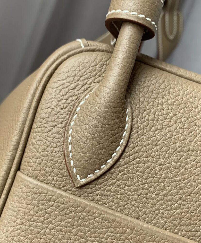 Hermes Linda Bag 26 Togo Leather Gray