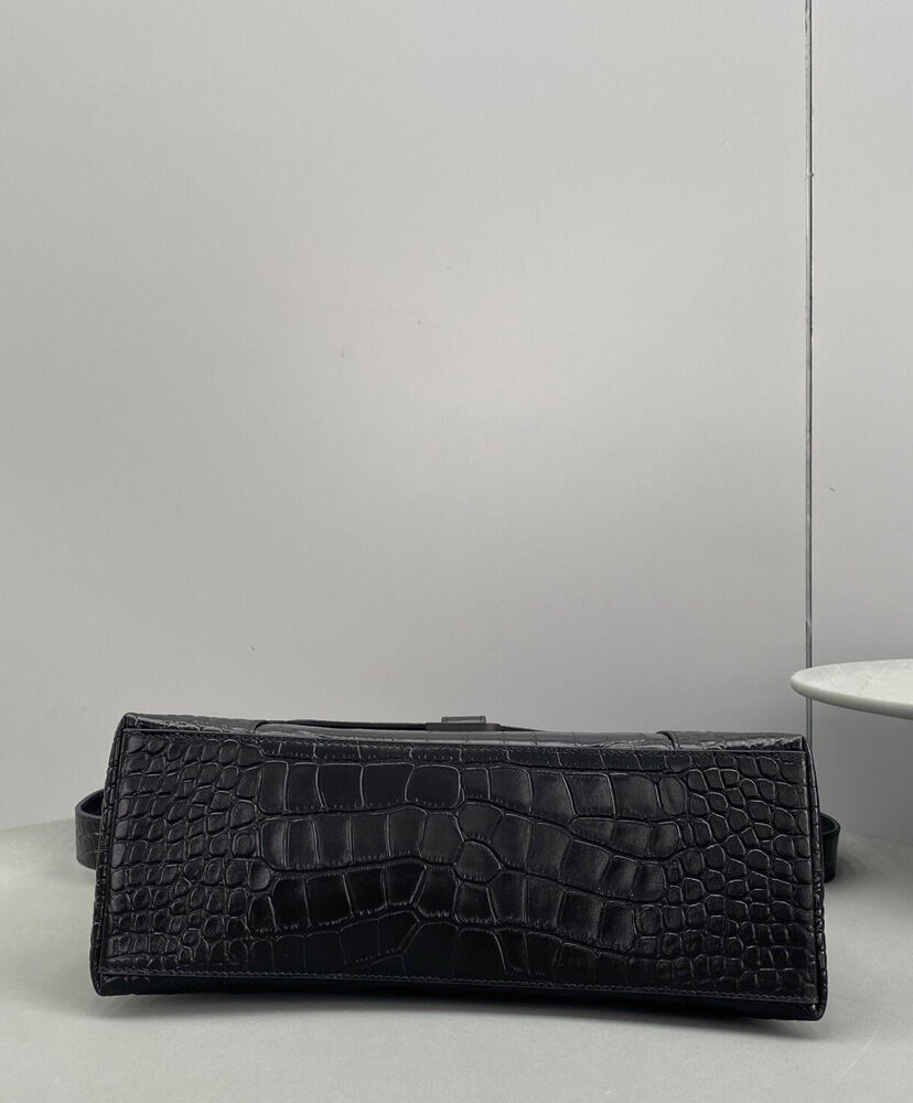 Balenciaga Downtown Small Shoulder Bag Black