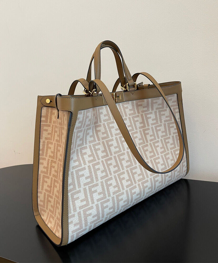 Fendi Peekaboo X-Tote 8BH374 Cream