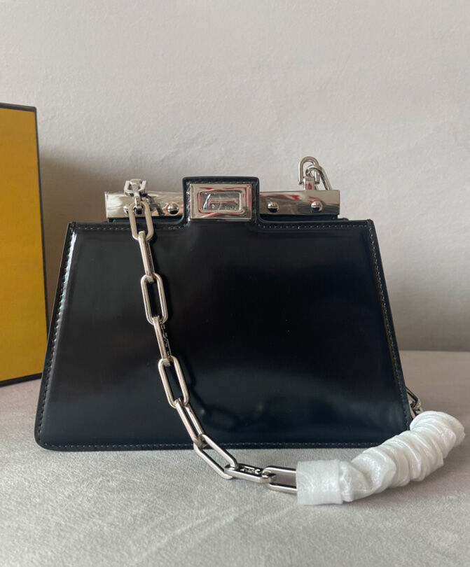 Fendi Peekaboo Cut Petite 8BN339 Black
