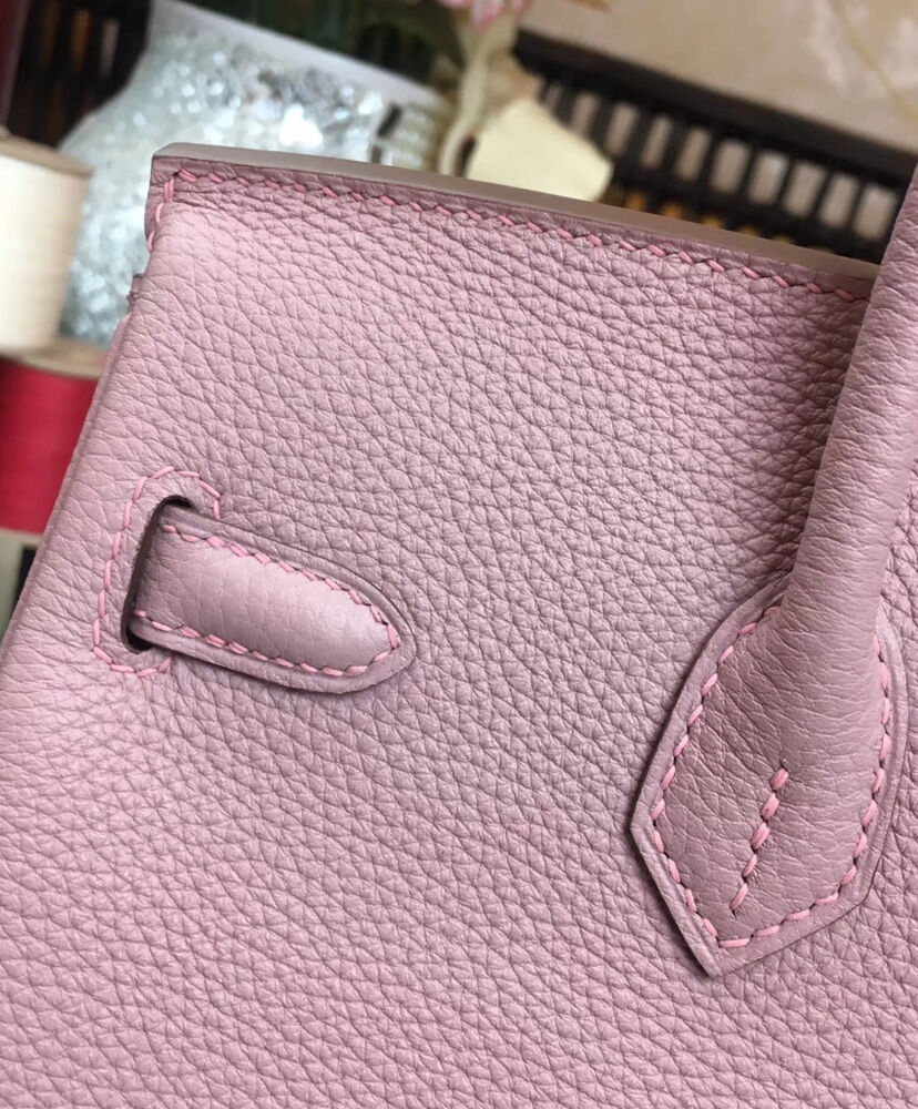 Hermes Birkin 25 Togo Leather Pink
