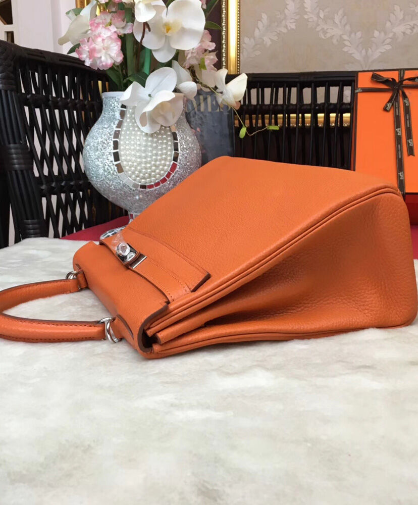 Hermes Kelly Bag 28 Togo Leather Orange