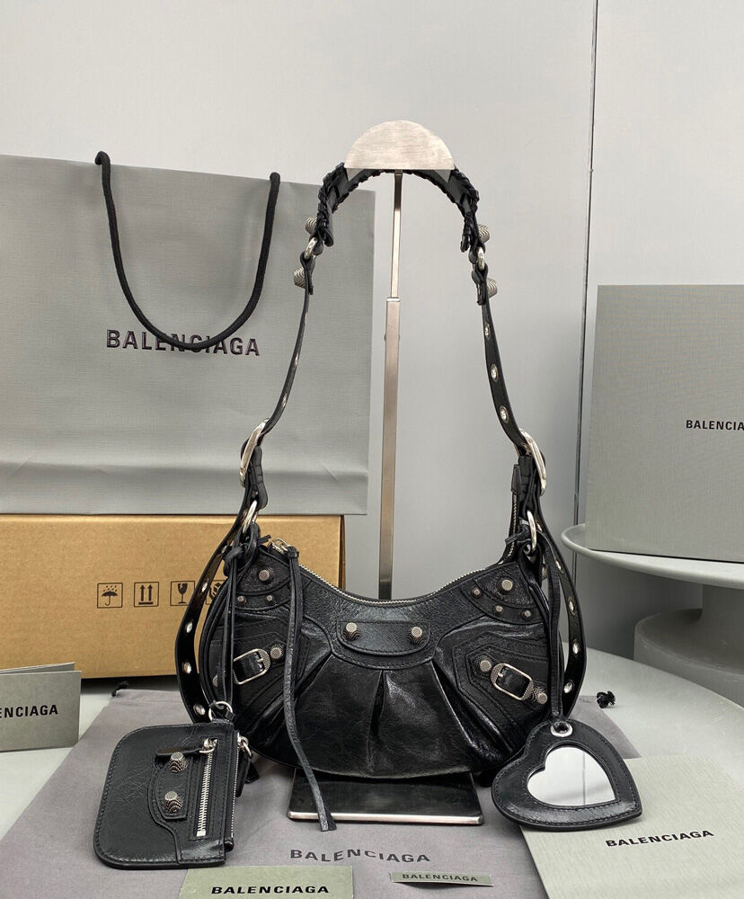 Balenciaga Le Cagole XS Shoulder Bag Black