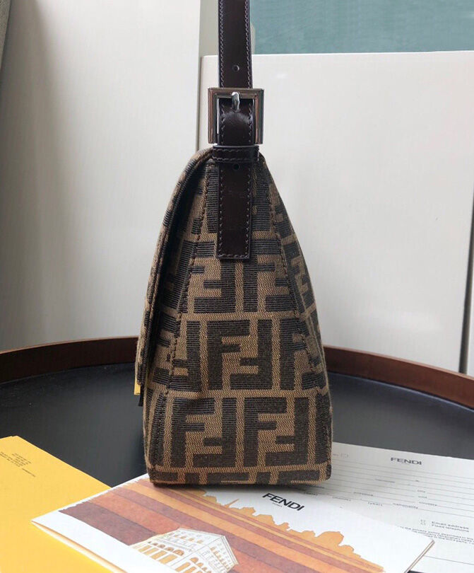 Fendi Zucca Canvas Bag Coffee
