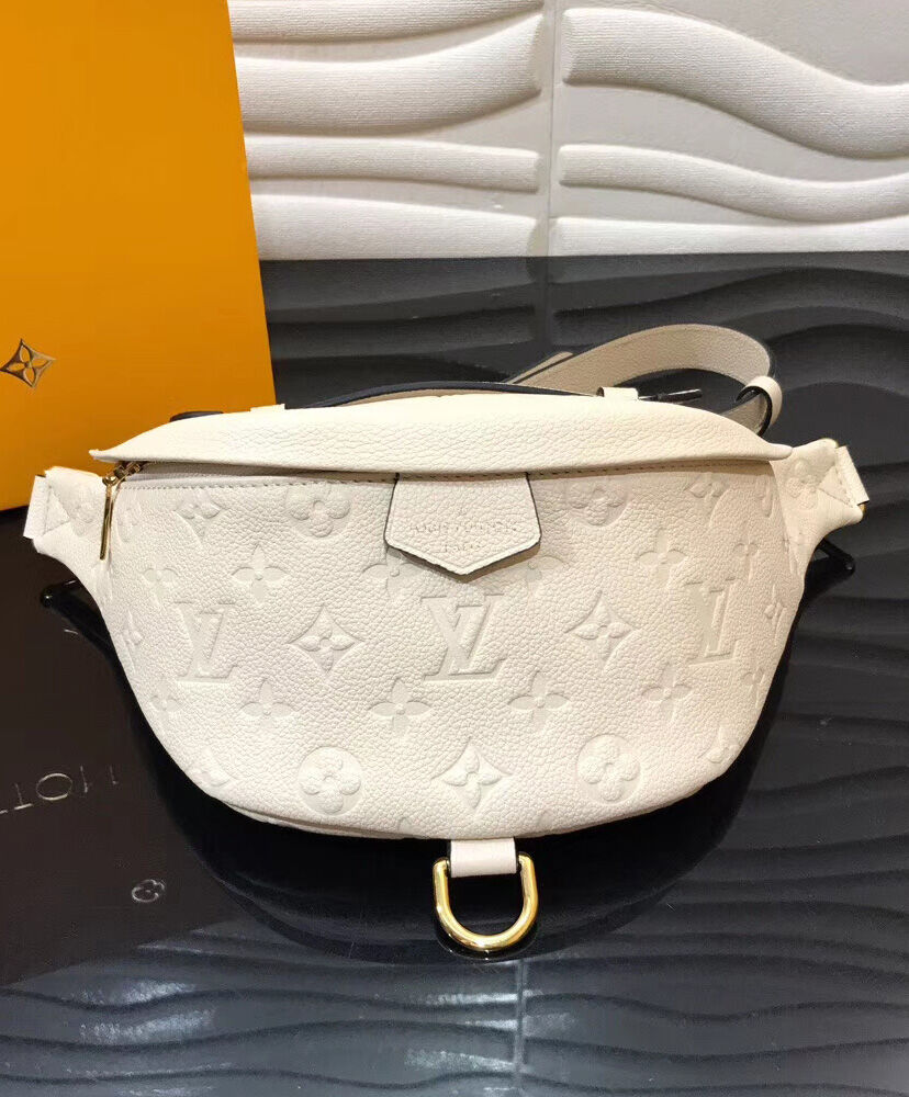 Louis Vuitton Monogram Empreinte Bumbag M44812 Cream