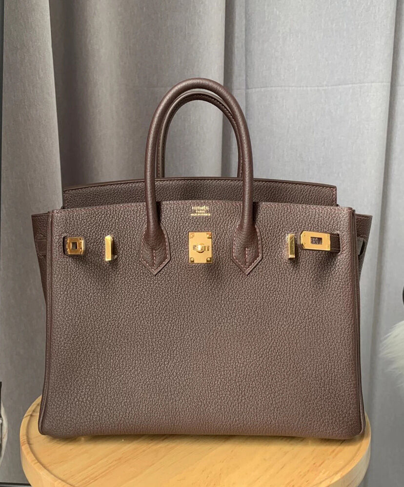 Hermes Birkin 30 Togo Leather Dark Coffee