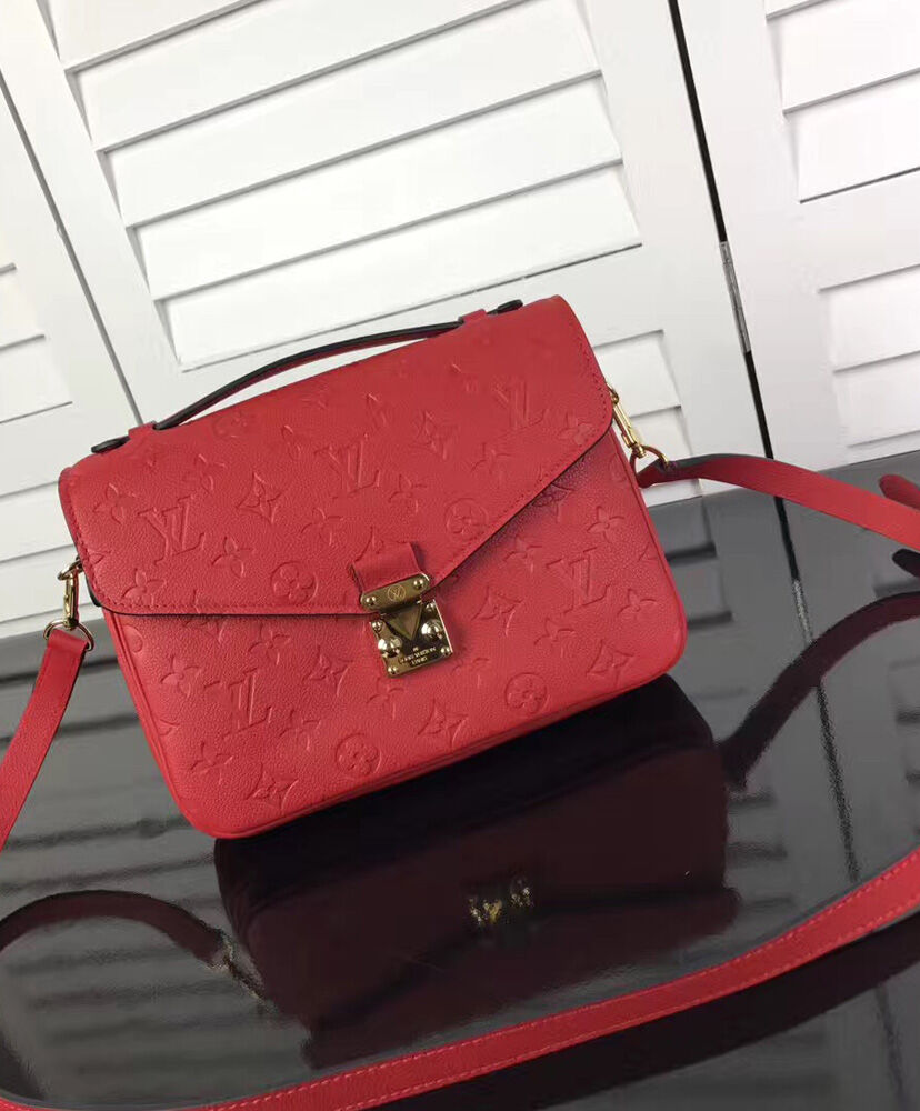 Louis Vuitton Pochette Metis M41487 M41488 Red