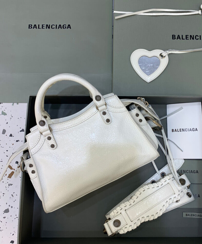 Balenciaga Neo Cagole XS Handbag Cream