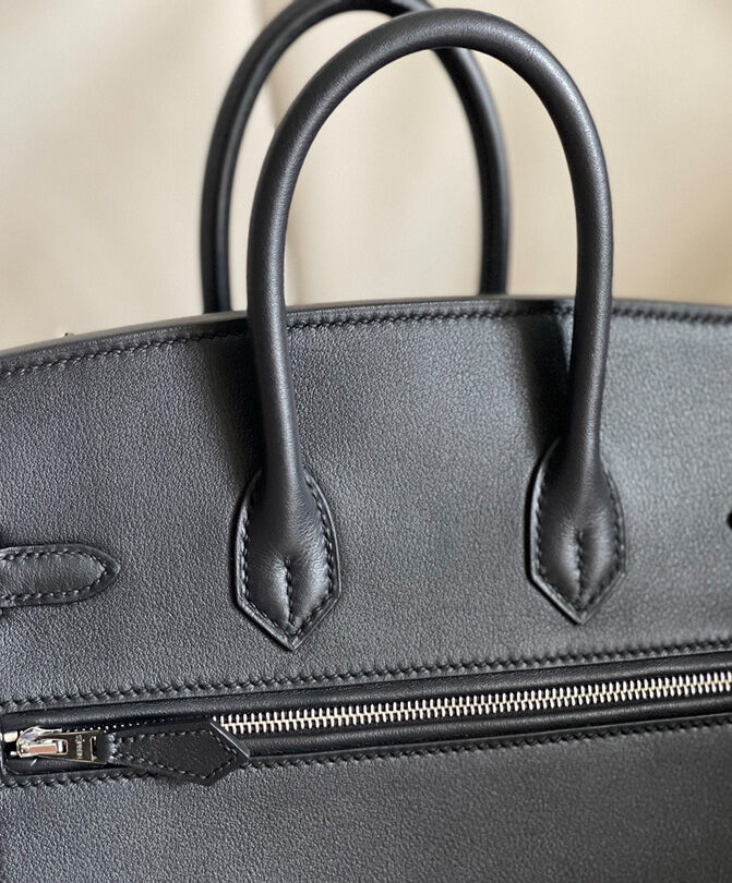 Hermes Birkin 25 Limited Edition Rock Black