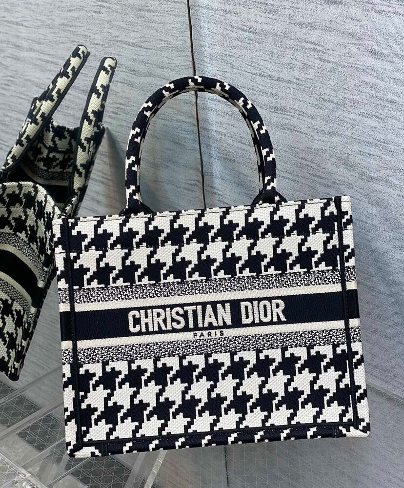Christian Dior Small Dior Book Tote Black