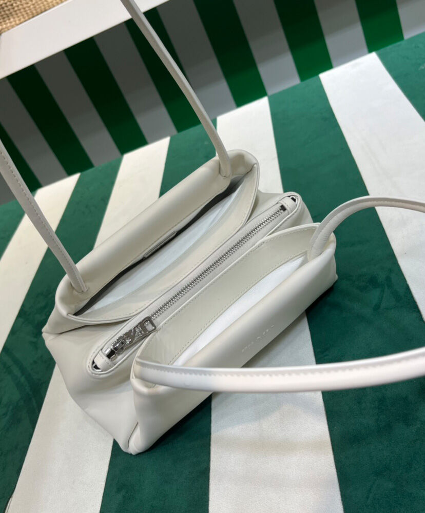 Prada Small Leather Bag Cream