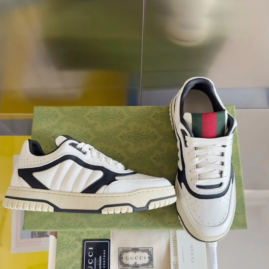 MEN S GUCCI RE-WEB SNEAKER   GC245