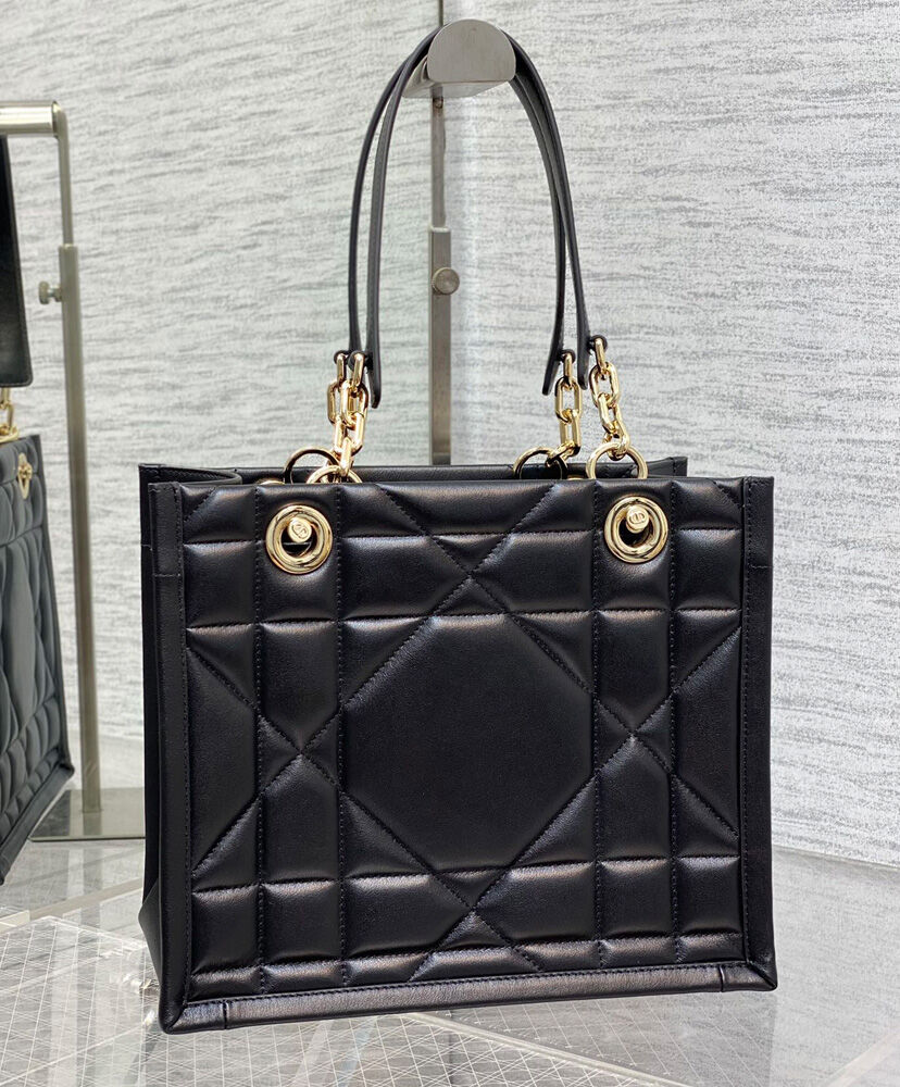 Christian Dior Small Dior Essential Tote Bag Black