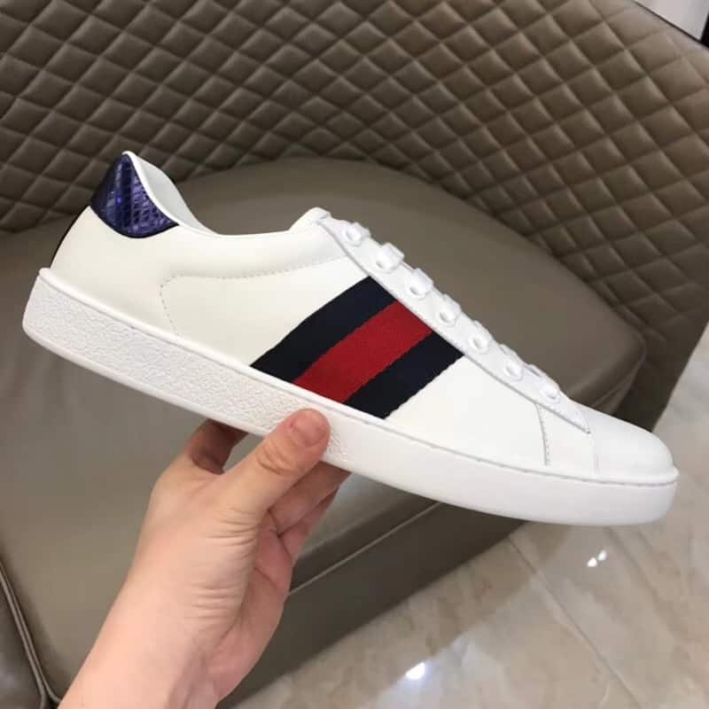 GUCCI ACE NAVY BLUE SNEAKER   GC21