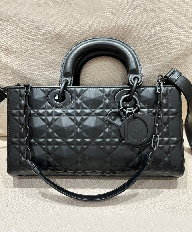 Christian Dior Lady D-Joy Bag Black