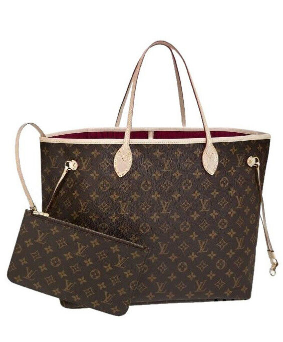 Louis Vuitton Monogram Neverfull M40991 Red
