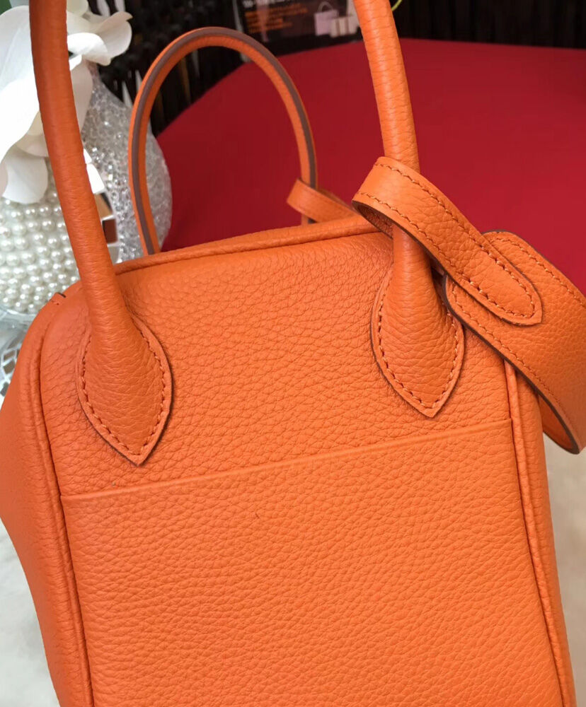 Hermes Linda Bag 26 Togo Leather Orange