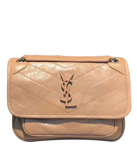 Saint Laurent Baby Niki Chain Bag 5330370 Apricot