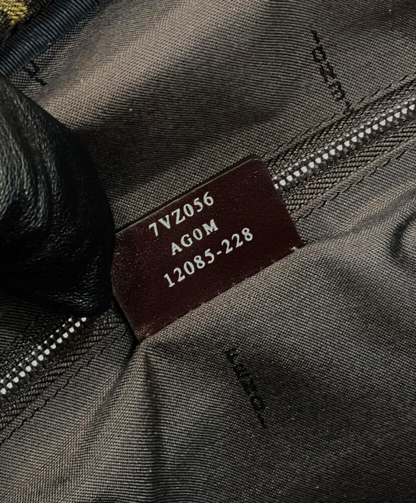 Fendi Drawstring Backpack 7VZ056 Dark Coffee