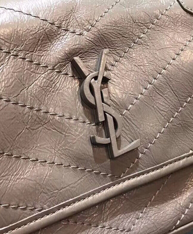 Saint Laurent Baby Niki Chain Bag 5330370 Gray