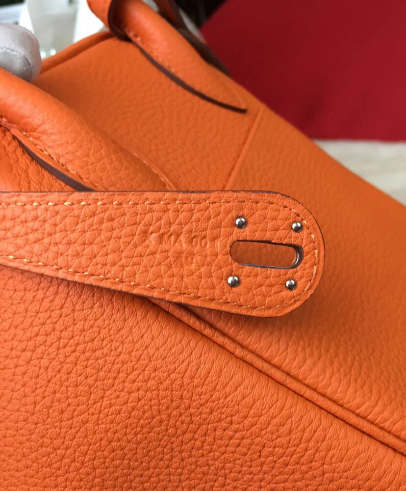Hermes Linda Bag 26 Togo Leather Orange