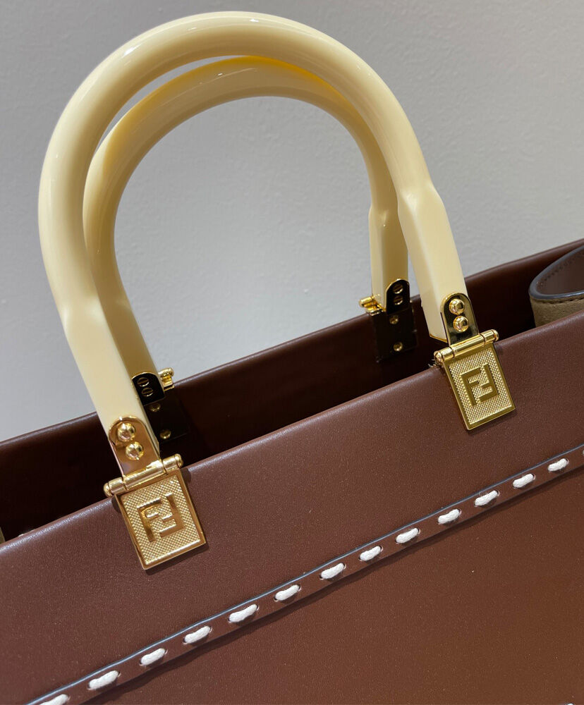 Fendi Sunshine Medium 8BH386 Coffee