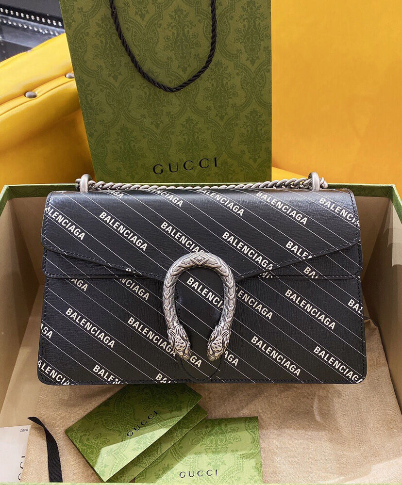 Gucci Hacker Project small Dionysus bag 400249 Black