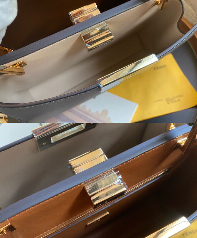 Fendi Peekaboo Essentially 8BN302 Gray