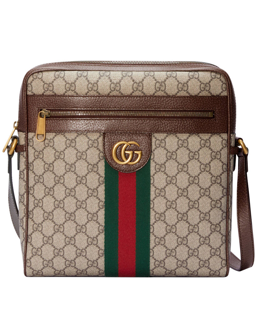 Gucci Ophidia GG medium messenger bag 547934 Dark Coffee