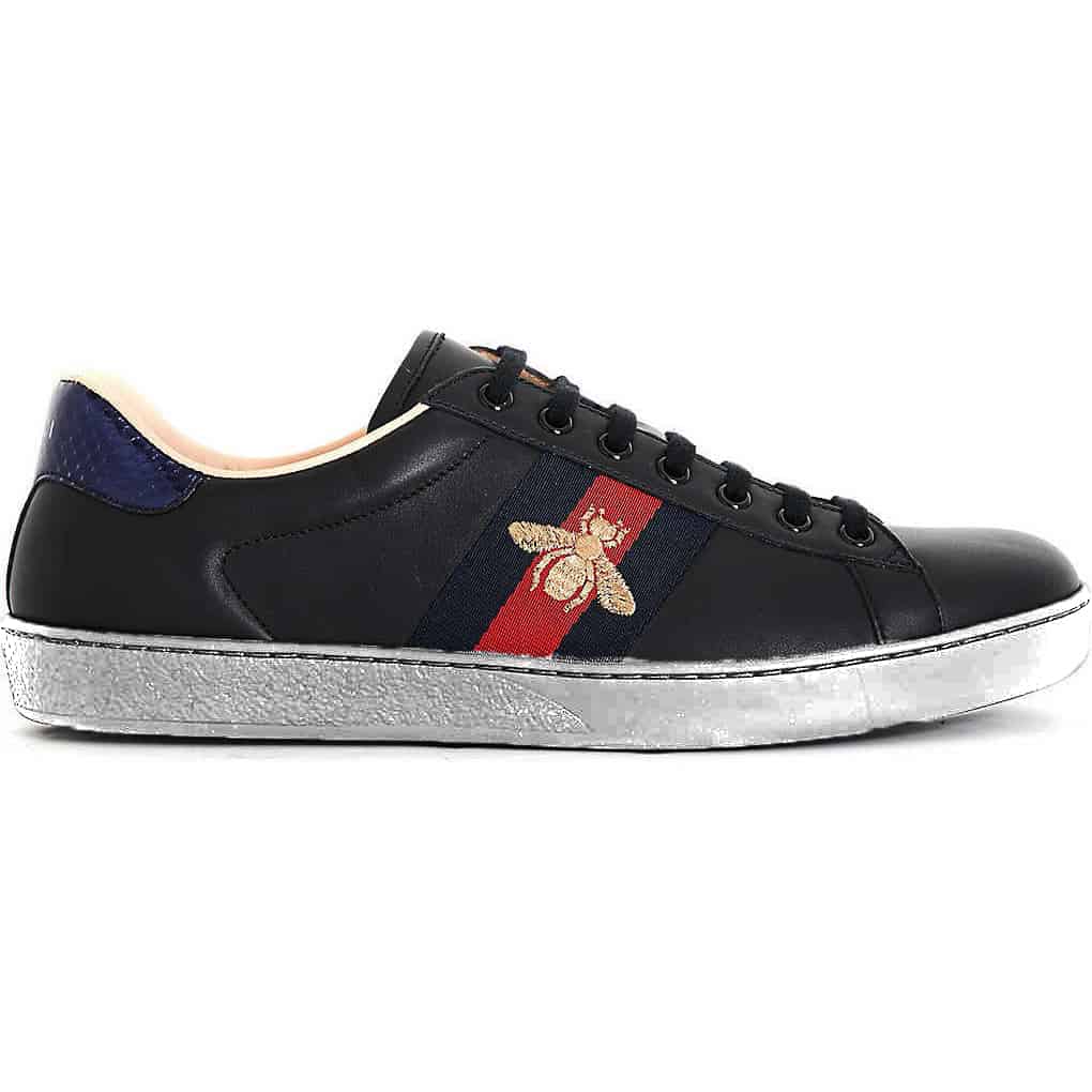 GUCCI ACE EMBROIDERED BEE SNEAKER   GC37