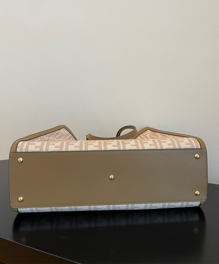 Fendi Peekaboo X-Tote 8BH374 Cream